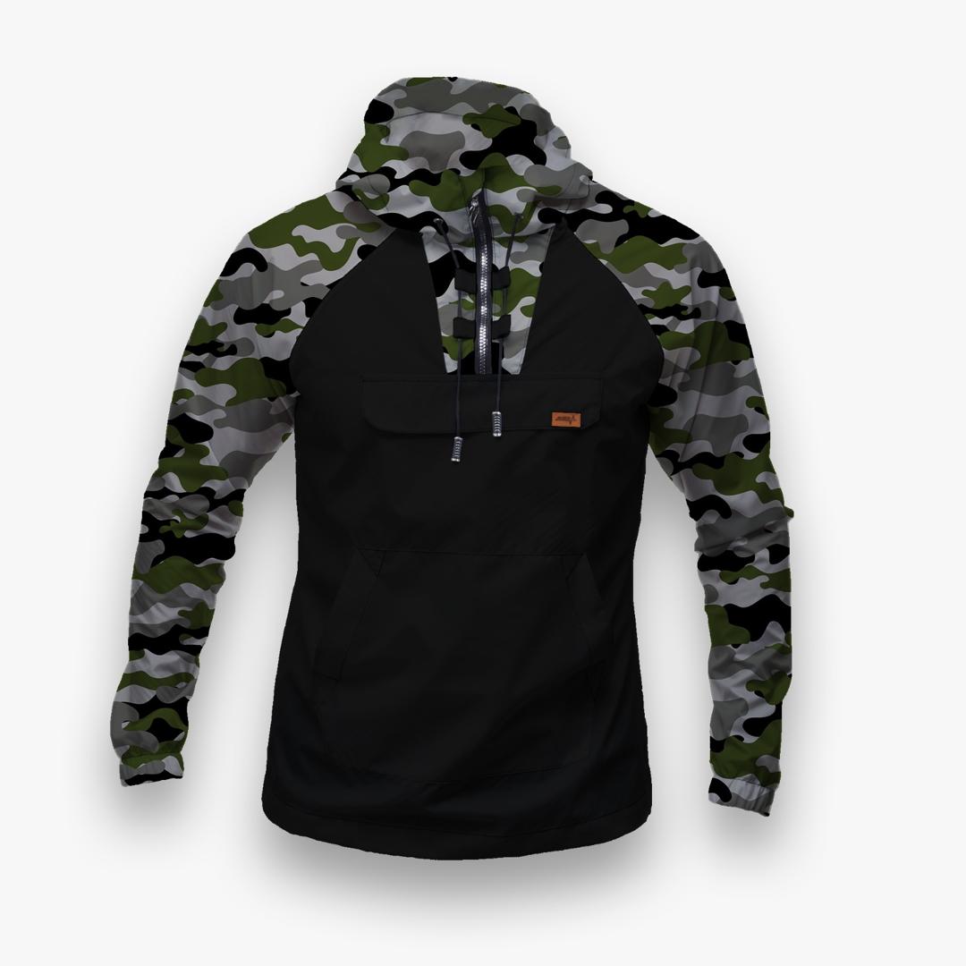 EXTREME COMBINADO Negro con Camuflado: imagen 1